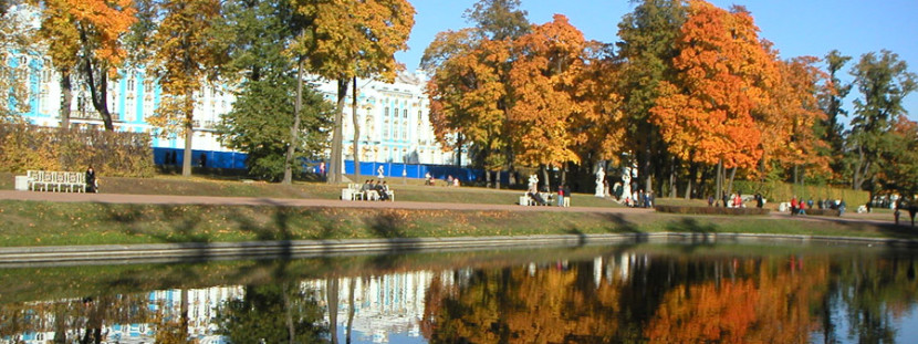 Catherin Palace in Autumn